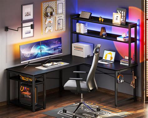 Snapklik Odk L Shaped Gaming Desk