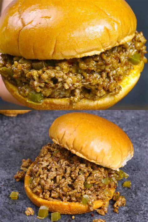 Best Philly Cheese Steak Sloppy Joes Recipe With Video Tipbuzz