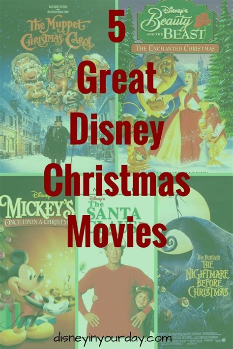 5 Great Disney Christmas Movies - Disney in your Day