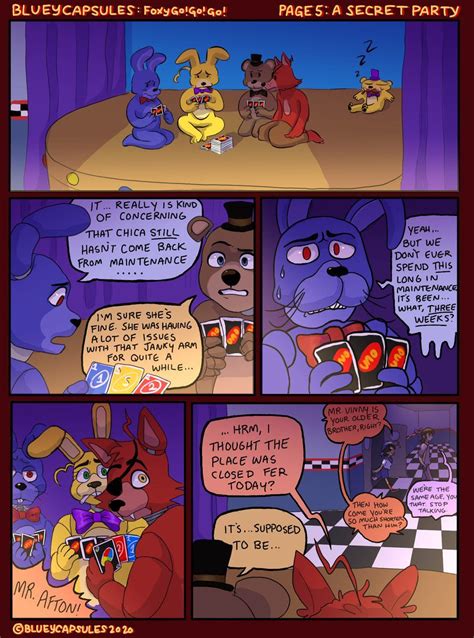 Bluey Capsules On Twitter Fnaf Comics Fnaf Funny Fnaf Drawings