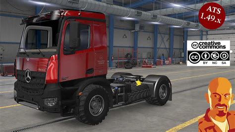 Daimler Mercedes Benz Arocs Agrar X Ats Ets Mody Ats Mod