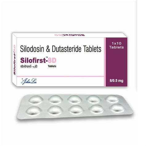 Silofirst D Silodosin Mg Dutasteride Ip Mg At Rs Stripe