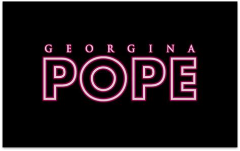 Georgina POPE Enter The Void Typography Georgina Logo Pope