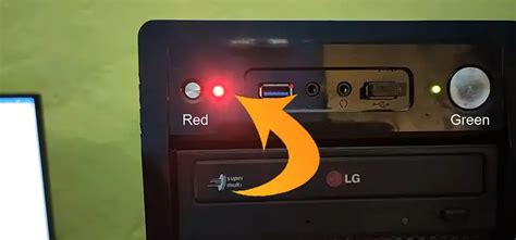 What Does The Red Light On My Computer Tower Mean Techdim