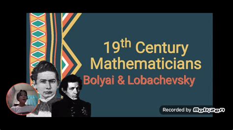 Th Century Mathematicians Janos Bolyai Nikolai Lobachevsky