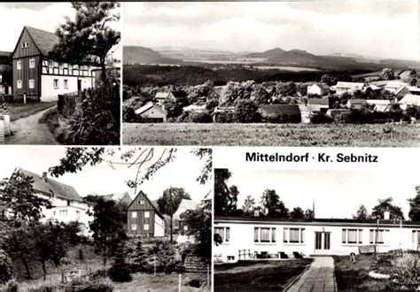 Ansichtskarte Postkarte Mittelndorf Sebnitz Sächsische akpool de