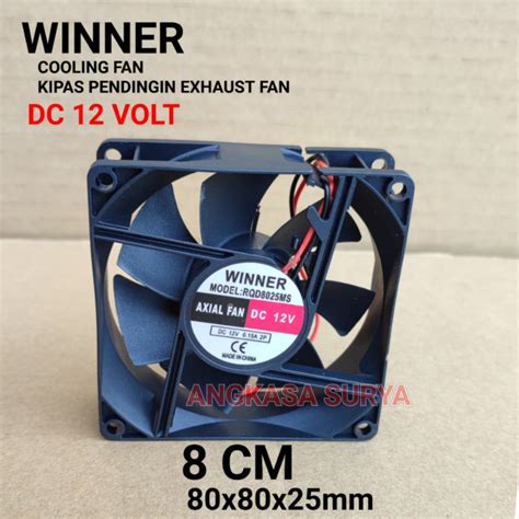 Jual Fan Dc V Cm X Volt Winner Cooling Fan Exhaust Fan Kipas