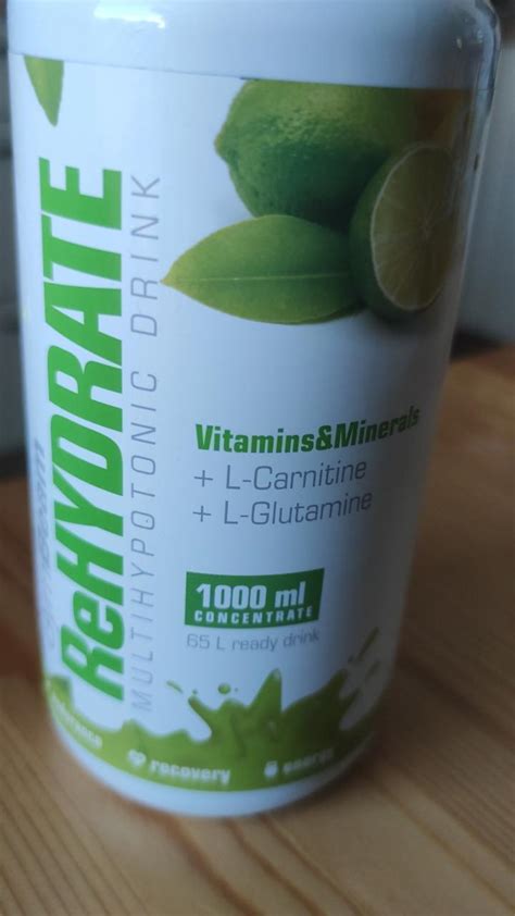 Rehydrate Multihypotonic Drink Lemon Lime Gymbeam Kalorie Kj A