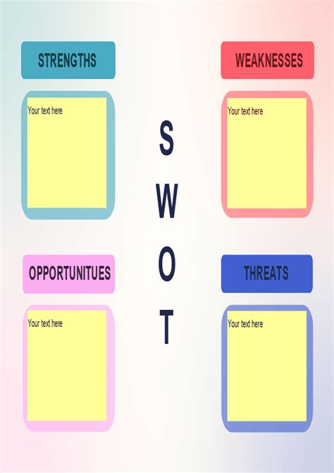 Swot Analysis Templates Onlyoffice