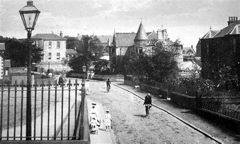 Tour Scotland Old Photograph Station Road Prestwick Scotland