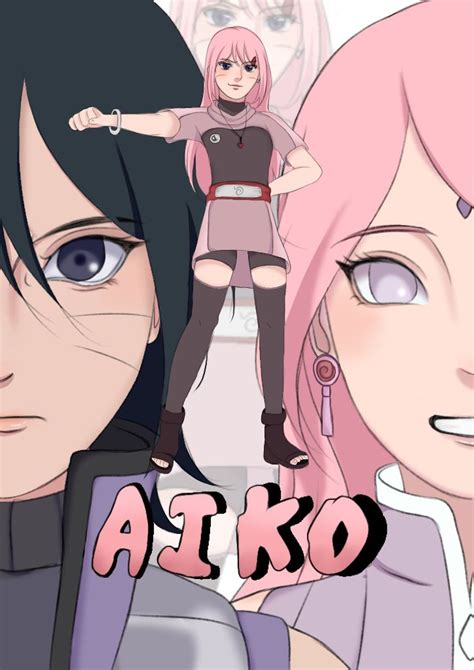 Panel Aiko Uchiha Hyuga Saramemo Naruto E Sasuke Desenho