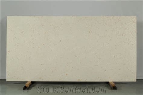 Beige Texture Quartz Stone Slabs From Malaysia