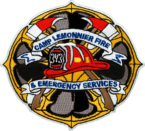 Firefighter Patches Signature Patches