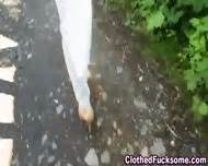 Clothed Glam Babe Slammed