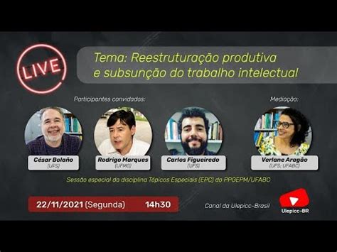 Reestrutura O Produtiva E Subsun O Do Trabalho Intelectual Youtube