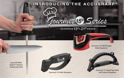 Revolutionizing Kitchen Knife Sharpening AccuSharp Unveils The Gourmet