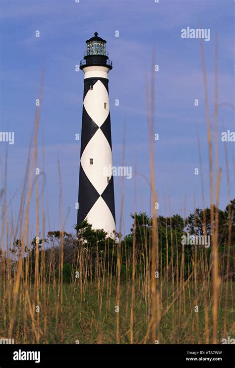 Cape Lookout Lighthouse In North Carolina Usa Stock Photo Alamy