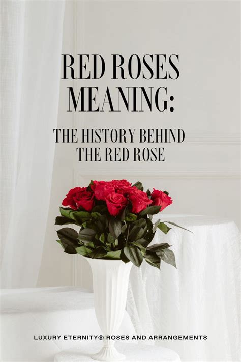 Red Roses Meaning: The History Behind The Red Rose - Venus et Fleur ...