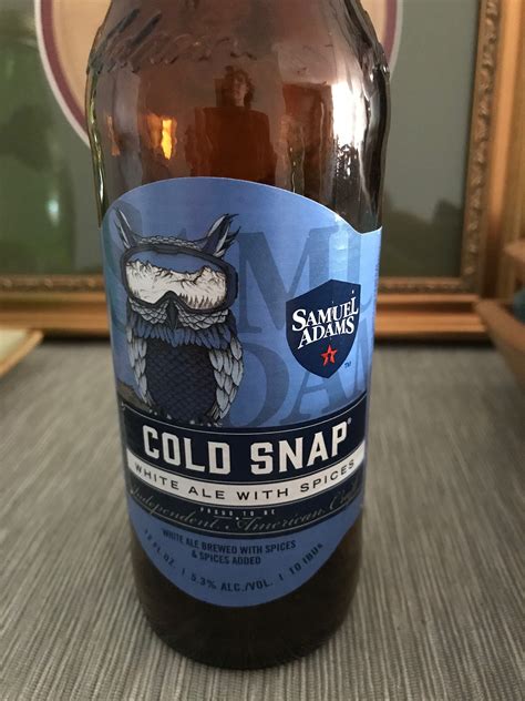 Sam Adams Cold Snap | White ale, Sam adams, Beer