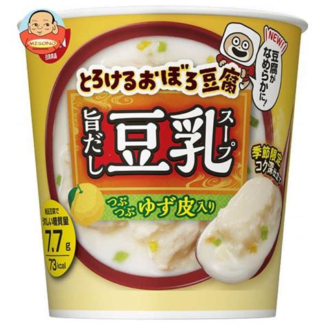 日清食品 とろけるおぼろ豆腐 おとうふの旨だし豆乳スープ 17g×12個入 味園サポート Paypayモール店 通販 Paypayモール