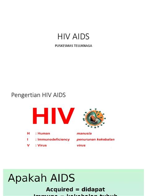 Hiv Aids Puskesmas Teluknaga Pdf