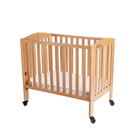 Folding Design Wooden Baby Crib