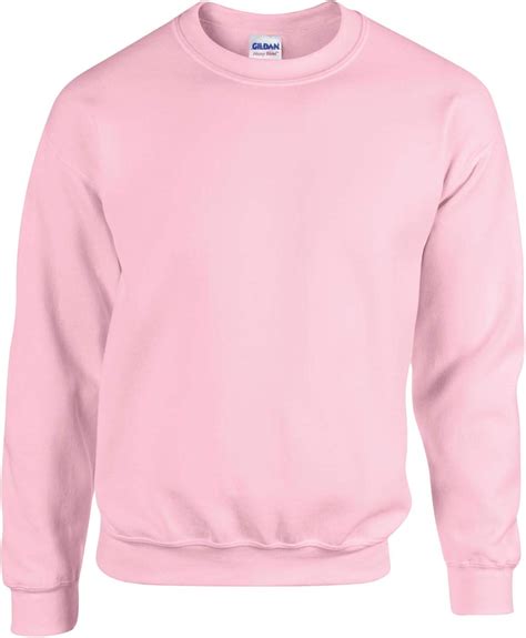 Gd0age 5 6 Heavy Blend Adult Crew Neck Sweatshirt Light Pink Xl Gd056 Blank Plain