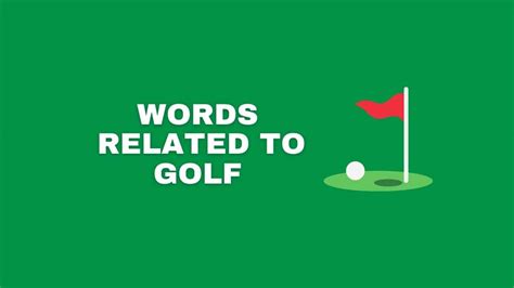 100+ Words Related to Golf - Capitalize My Title