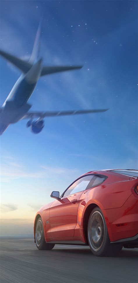 1440x2960 Ford Mustang Airplane Samsung Galaxy Note 9,8, S9,S8,S8+ QHD ...