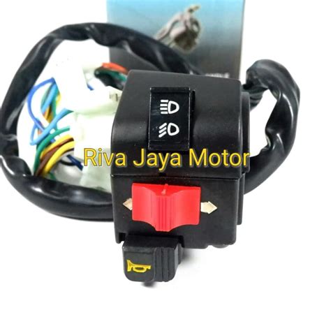 Jual Saklar Holder Handle Switch Kiri Honda Grand Legenda Supra X Fit