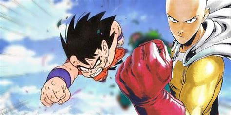 Goku S One Punch Is Stronger Than Saitama S Dragon Ball Proves It