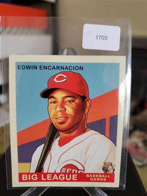 2007 Upper Deck Goudey Red Backs Reds Baseball Card 116 Edwin