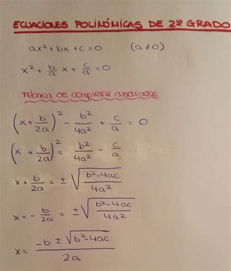 Blog de Icíar Barrocal ECUACIONES POLINÓMICAS DE SEGUNDO GRADO