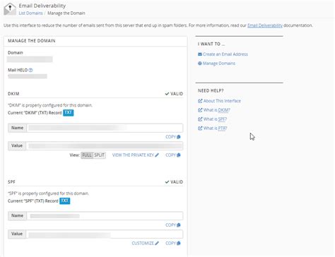 Crowncloud Wiki Enabling Dkim And Sfp Records In Cpanel