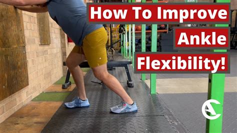 Increase Ankle Dorsiflexion [simple Exercise ] Youtube