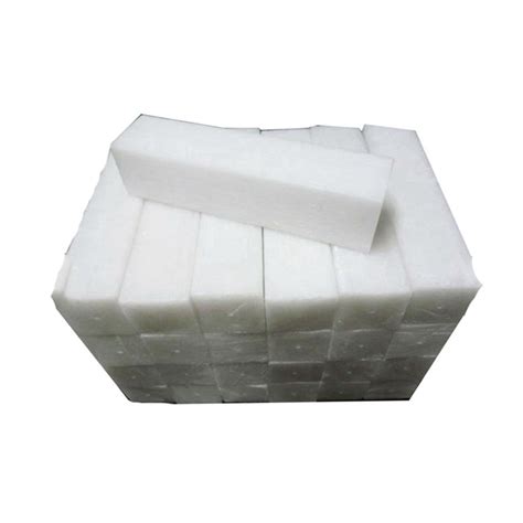 White Plastic Auxiliary Agents Fully Refined Paraffin Wax For Candle