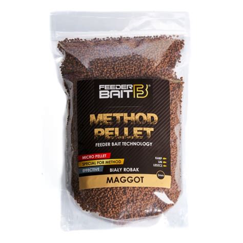 Feeder Bait Pellet Maggot Bia Y Robak Mm G