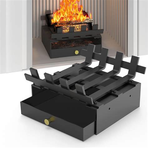 Amazon Air Jade Fireplace Grate With Ash Tray Wide Heavy Duty