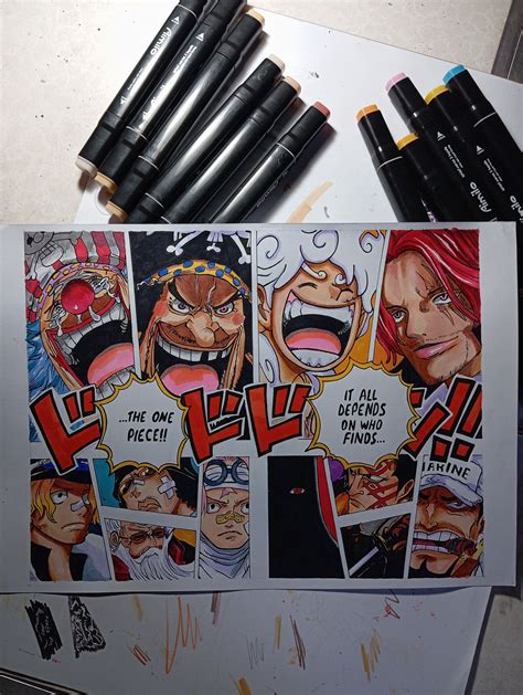 One piece drawing