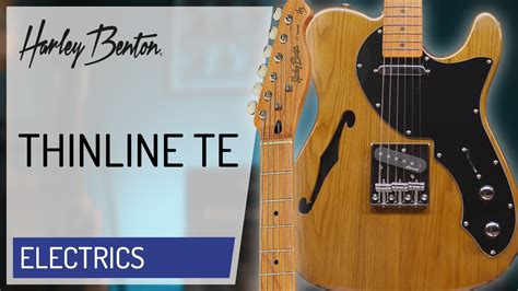 Harley Benton Te Tl Hot Rod Thinline Youtube