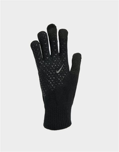 Black Nike Knit Gloves Jd Sports Uk