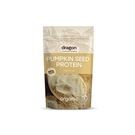 Pudra Proteica Din Seminte De Dovleac Fara Gluten Bio 200g Dragon