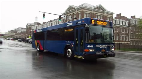 Cdta Bus Downtown Troy Bound Gillig Lf 4006 Rt87 At 15 Stsage Av