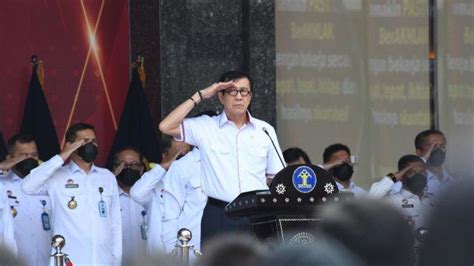 8 Pesan Menkumham Yasonna Laoly Untuk Kemenkumham Di Seluruh Indonesia