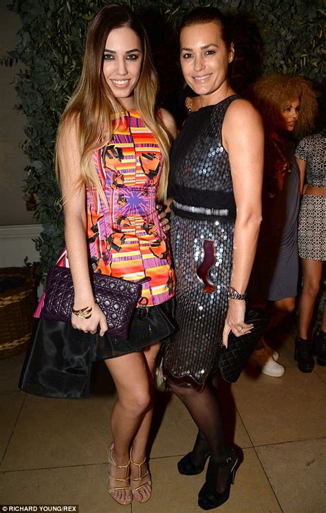 Yasmin Le Bon Joins Daughter Amber At Creative London Daily Mail Online