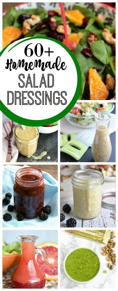 60 Homemade Salad Dressing Recipes Diary Of A Recipe Collector