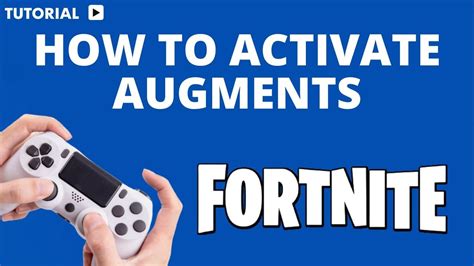 How To Activate Augments In Fortnite Ps Youtube