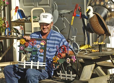Scrap artist cobbles trash into treasure | News, Sports, Jobs