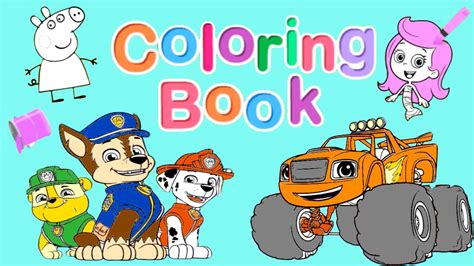 Nick Jr Coloring Pages Games Free