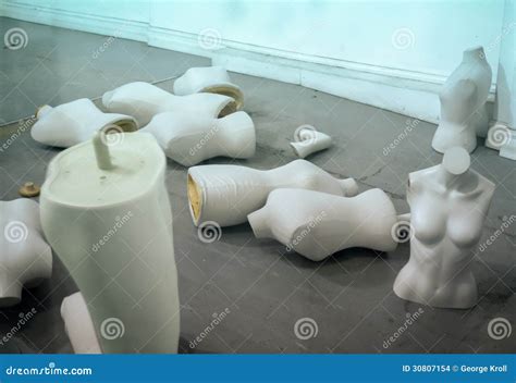 Mannequins Stock Photo Image Of Bunch Naked Industry